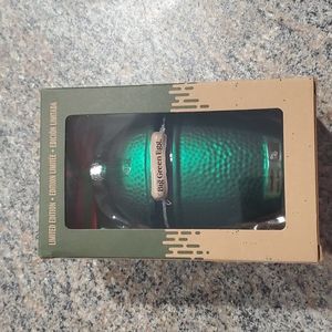 Big green egg glass ornament